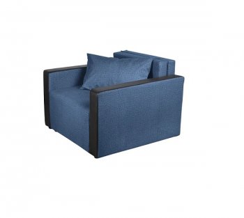 Кресло-кровать Милена с подлокотниками Синий в Югорске - yugorsk.mebel-74.com | фото