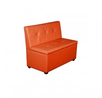 Кухонный диван Уют 1400 Оранжевый в Югорске - yugorsk.mebel-74.com | фото