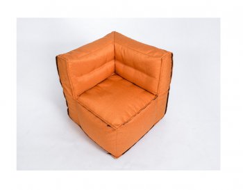 Модульное кресло Комфорт Колор угловое оранжевое в Югорске - yugorsk.mebel-74.com | фото