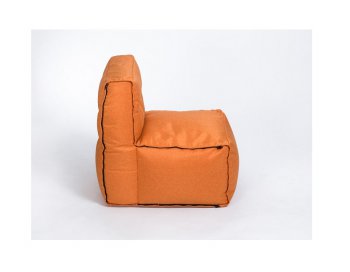 Модульное кресло Комфорт Колор прямое оранжевое в Югорске - yugorsk.mebel-74.com | фото