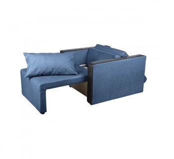 Кресло-кровать Милена с подлокотниками Синий в Югорске - yugorsk.mebel-74.com | фото