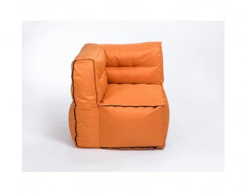 Модульное кресло Комфорт Колор угловое оранжевое в Югорске - yugorsk.mebel-74.com | фото