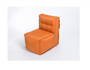 Модульное кресло Комфорт Колор прямое оранжевое в Югорске - yugorsk.mebel-74.com | фото