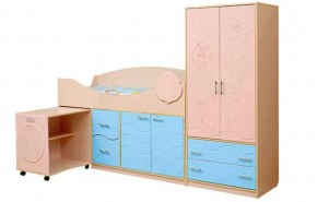 Набор мебели для детской Юниор -12.2 (700*1860) МДФ матовый в Югорске - yugorsk.mebel-74.com | фото