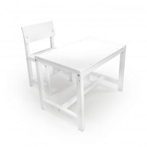 Детский растущий комплект стол и стул Я САМ "Лофт" (Белый, Белый) в Югорске - yugorsk.mebel-74.com | фото
