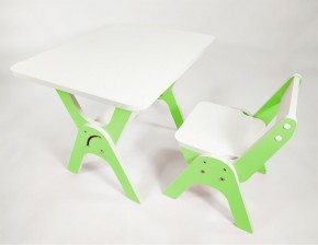 Детский растущий стол-парта и стул Я САМ "Умка" (Зеленый) в Югорске - yugorsk.mebel-74.com | фото