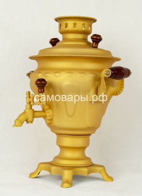 Электрический самовар "Русское золото" матовая груша на 2 литра (Ограниченная серия) в Югорске - yugorsk.mebel-74.com | фото