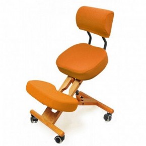 Коленный стул со спинкой Smartstool KW02В + Чехлы в Югорске - yugorsk.mebel-74.com | фото