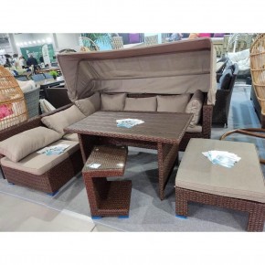 Комплект мебели с диваном AFM-320B-T320 Brown в Югорске - yugorsk.mebel-74.com | фото