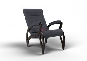 Кресло для отдыха Зельден 20-Т-ГР (ткань/венге) ГРАФИТ в Югорске - yugorsk.mebel-74.com | фото