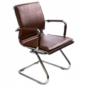 Кресло для посетителя Бюрократ CH-993-Low-V/Brown коричневый в Югорске - yugorsk.mebel-74.com | фото