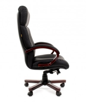 Кресло для руководителя CHAIRMAN  421 (Натуральная кожа) Черное в Югорске - yugorsk.mebel-74.com | фото
