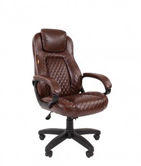 Кресло для руководителя  CHAIRMAN 432 (Экокожа коричневая) в Югорске - yugorsk.mebel-74.com | фото