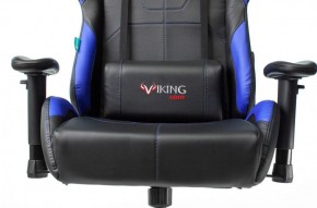 Кресло игровое Бюрократ VIKING 5 AERO BLUE черный/синий в Югорске - yugorsk.mebel-74.com | фото