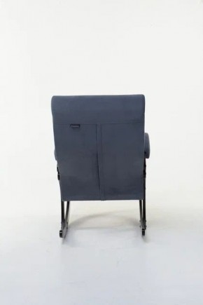 Кресло-качалка КОРСИКА 34-Т-AN (темно-синий) в Югорске - yugorsk.mebel-74.com | фото