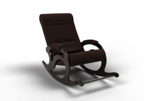 Кресло-качалка Тироль 12-Т-ГР (ткань/венге) ГРАФИТ в Югорске - yugorsk.mebel-74.com | фото