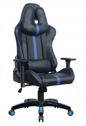 Кресло компьютерное BRABIX "GT Carbon GM-120" (черное/синее) 531930 в Югорске - yugorsk.mebel-74.com | фото