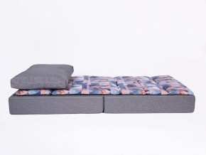 Кресло-кровать бескаркасное Харви (коричневый-геометрия браун) в Югорске - yugorsk.mebel-74.com | фото