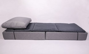 Кресло-кровать-пуф бескаркасное Прайм (сиреневый-серый) в Югорске - yugorsk.mebel-74.com | фото