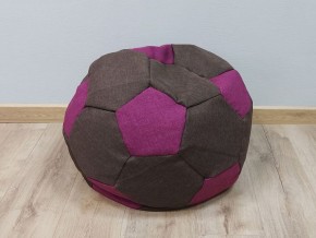 Кресло-мешок Мяч S (Savana Chocolate-Savana Berry) в Югорске - yugorsk.mebel-74.com | фото