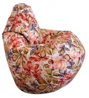 Кресло-мешок Цветы XL в Югорске - yugorsk.mebel-74.com | фото