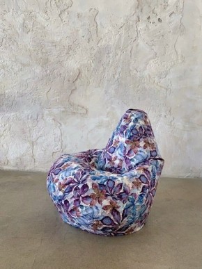 Кресло-мешок Цветы XL в Югорске - yugorsk.mebel-74.com | фото