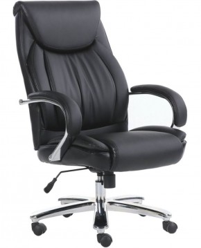 Кресло офисное BRABIX PREMIUM "Advance EX-575" (хром, экокожа, черное) 531825 в Югорске - yugorsk.mebel-74.com | фото