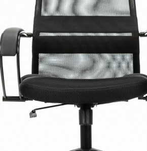 Кресло офисное BRABIX PREMIUM "Stalker EX-608 PL" (ткань-сетка/кожзам, черное) 532090 в Югорске - yugorsk.mebel-74.com | фото