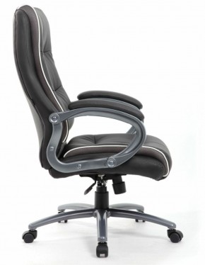 Кресло офисное BRABIX PREMIUM "Strong HD-009" (экокожа черная, ткань серая) 531945 в Югорске - yugorsk.mebel-74.com | фото