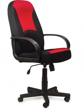Кресло офисное BRABIX "City EX-512", ткань черная/красная, TW, 531408 в Югорске - yugorsk.mebel-74.com | фото