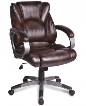 Кресло офисное BRABIX "Eldorado EX-504" (коричневое) 530875 в Югорске - yugorsk.mebel-74.com | фото