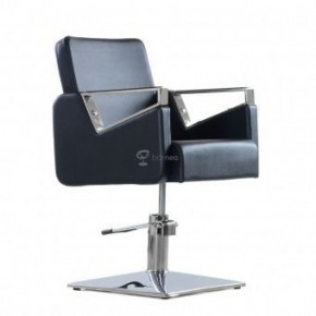 Кресло парикмахерское Barneo 6300V5 черное в Югорске - yugorsk.mebel-74.com | фото