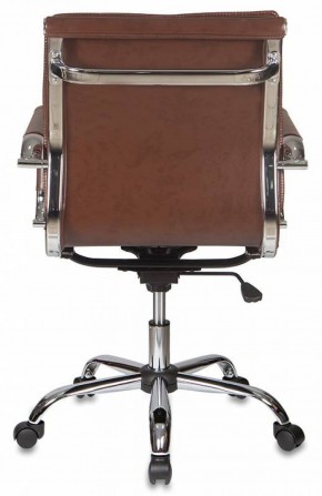 Кресло руководителя Бюрократ CH-993-LOW/BROWN коричневый в Югорске - yugorsk.mebel-74.com | фото