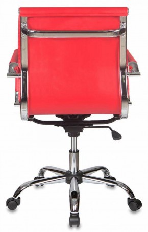 Кресло руководителя Бюрократ CH-993-LOW/RED красный в Югорске - yugorsk.mebel-74.com | фото