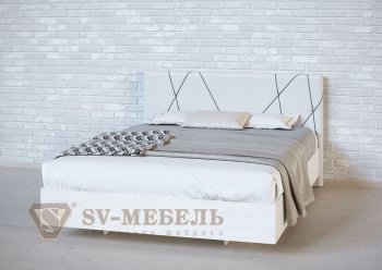 Кровать 1600 двойная №1 изголовье Абстракция в Югорске - yugorsk.mebel-74.com | фото