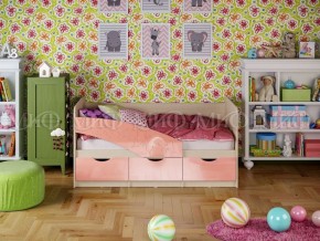 Кровать Бабочки (Розовый металлик) 1600 в Югорске - yugorsk.mebel-74.com | фото
