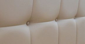 Кровать двойная Хлоя 160 + ортопед + ПМ + дно (арт. Пегасо капучино к/з (бежево-коричневый)) в Югорске - yugorsk.mebel-74.com | фото