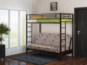 Кровать двухъярусная с диваном "Мадлен" (Коричневый/Бежевый) в Югорске - yugorsk.mebel-74.com | фото