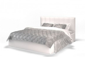 Кровать Элен 1600 + основание с ПМ (Vega white) белый в Югорске - yugorsk.mebel-74.com | фото