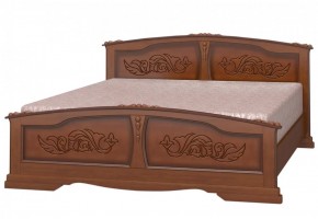 ЕЛЕНА Кровать из массива 1800 (Орех) в Югорске - yugorsk.mebel-74.com | фото