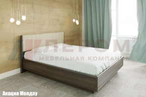 Кровать КР-1013 с мягким изголовьем в Югорске - yugorsk.mebel-74.com | фото