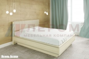 Кровать КР-1013 с мягким изголовьем в Югорске - yugorsk.mebel-74.com | фото