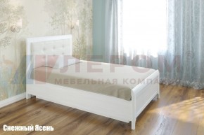Кровать КР-1031 с мягким изголовьем в Югорске - yugorsk.mebel-74.com | фото
