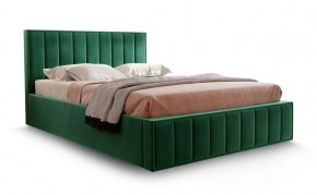Кровать "Вена" 1400 СТАНДАРТ Вариант 1 Мора зеленый + ортопедическое основание на 5 опорах в Югорске - yugorsk.mebel-74.com | фото