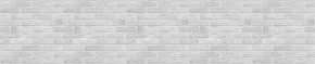 Кухонный фартук 610х3000х1,5 (композит) КМ Кирпич серый в Югорске - yugorsk.mebel-74.com | фото