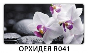 Обеденный раздвижной стол Бриз с фотопечатью Цветы R044 в Югорске - yugorsk.mebel-74.com | фото