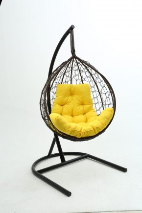 Подвесное кресло Бароло (коричневый/желтый) в Югорске - yugorsk.mebel-74.com | фото