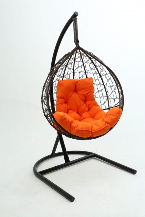 Подвесное кресло Бароло (коричневый/оранжевый) в Югорске - yugorsk.mebel-74.com | фото