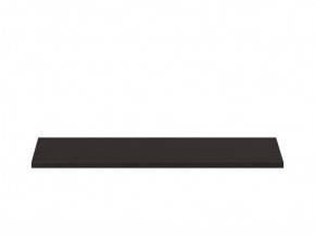 Полка ОРИОН для шкафа широкая, цвет Дуб Венге в Югорске - yugorsk.mebel-74.com | фото