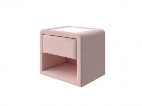 PROxSON Тумба Cube (Ткань: Велюр Ultra Розовый мусс) 52x41 в Югорске - yugorsk.mebel-74.com | фото